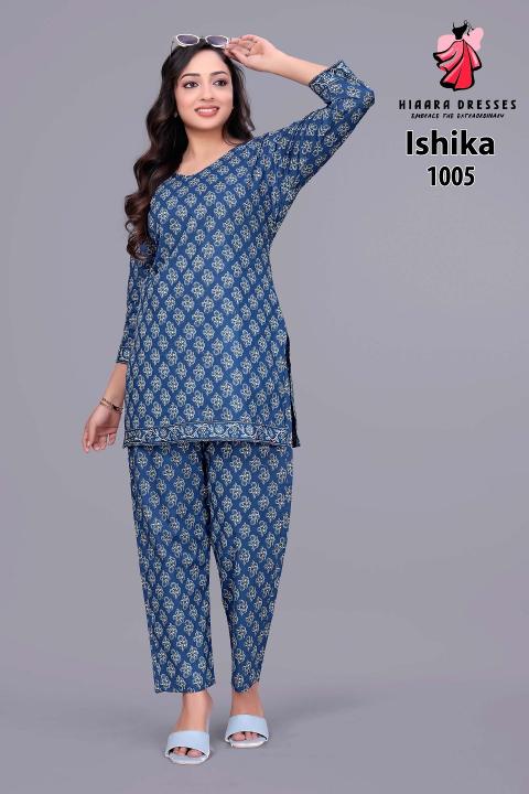 Hiaara ishika vol-1 coord set best womens wholesale clothing  - wholesale export